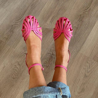 Victoria | Sandalias Joyas Doradas