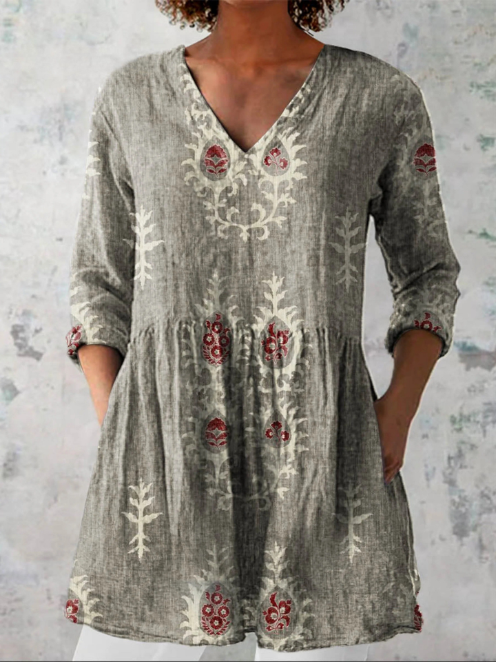 Blair | Blusa Amplia con Diseño Vibrante