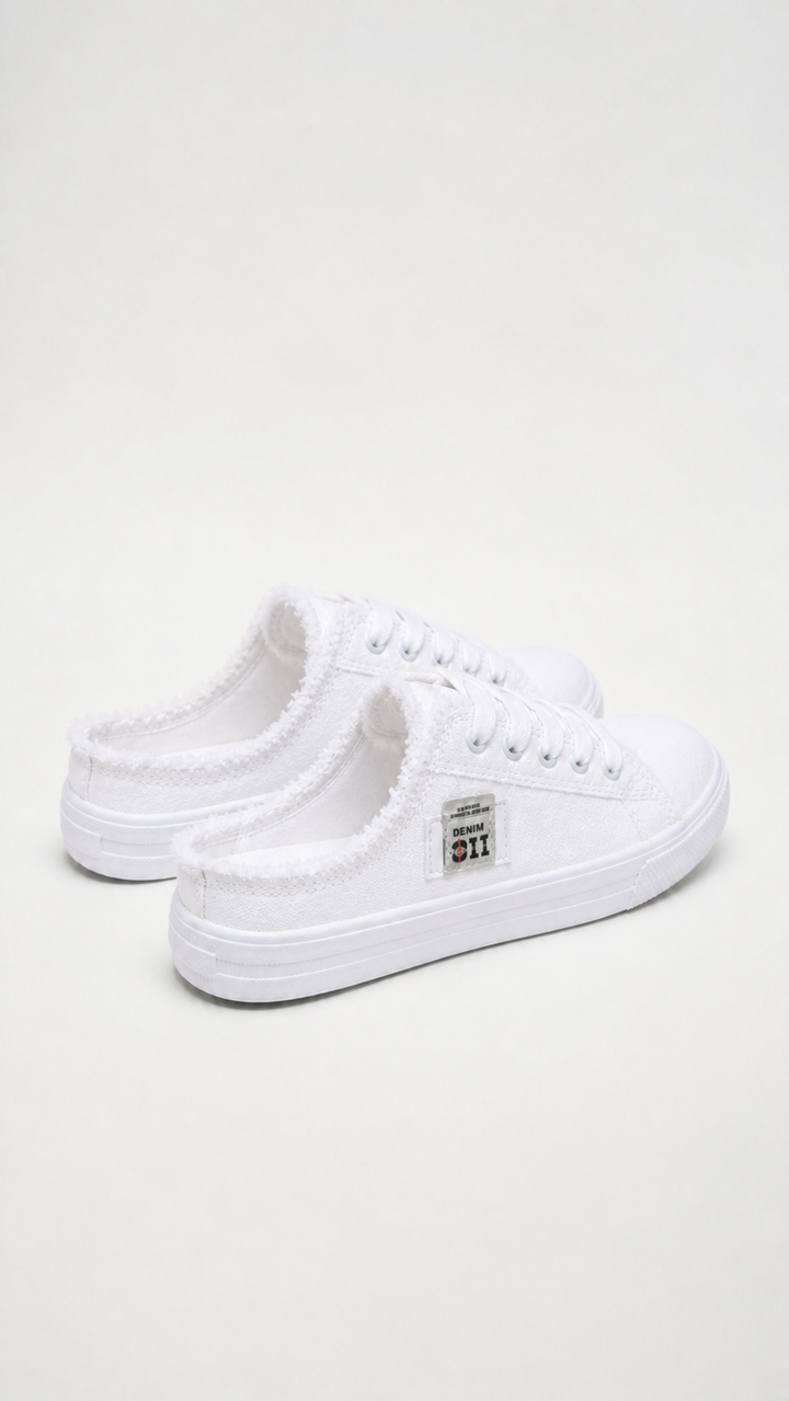 Loreale | Zapatillas Mule Denim Premium