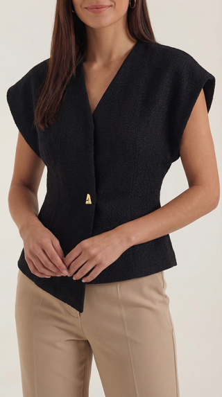 Blusa Amy con escote en forma de V
