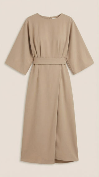 Maxi Vestido Ana con Cinturón en la Cintura