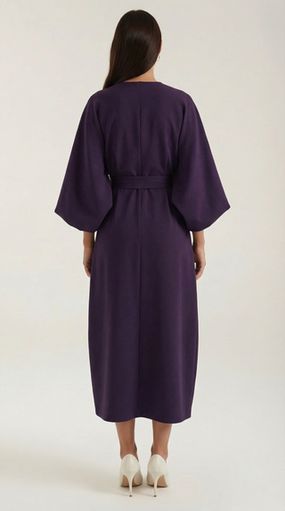 Maxi Vestido Ana con Cinturón en la Cintura