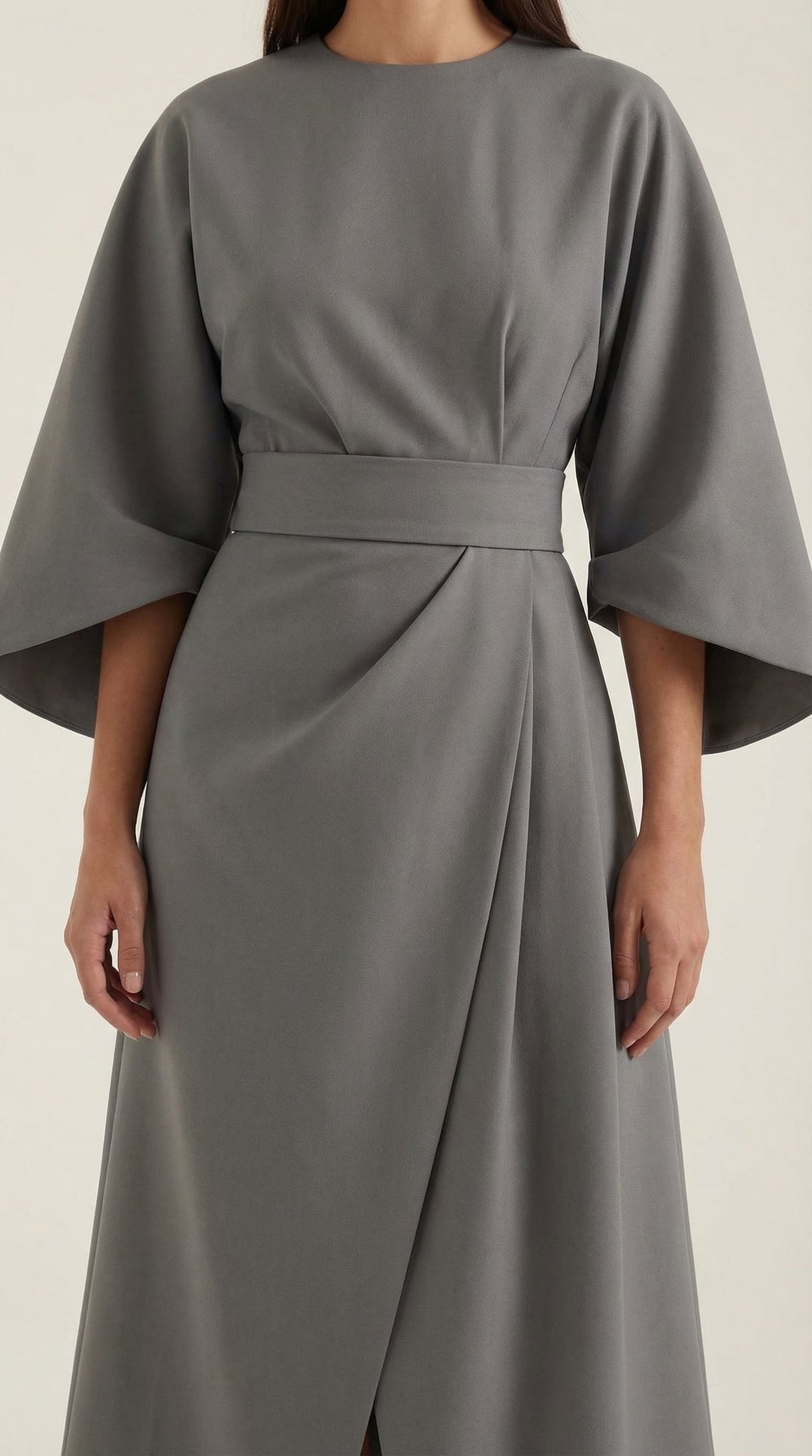 Maxi Vestido Ana con Cinturón en la Cintura
