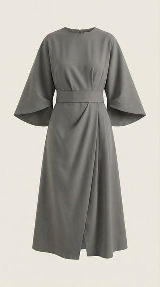 Maxi Vestido Ana con Cinturón en la Cintura