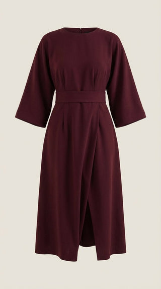 Maxi Vestido Ana con Cinturón en la Cintura