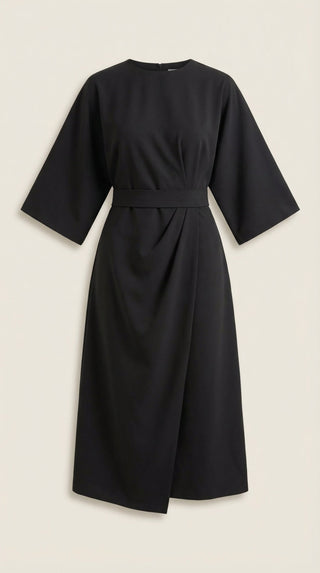 Maxi Vestido Ana con Cinturón en la Cintura