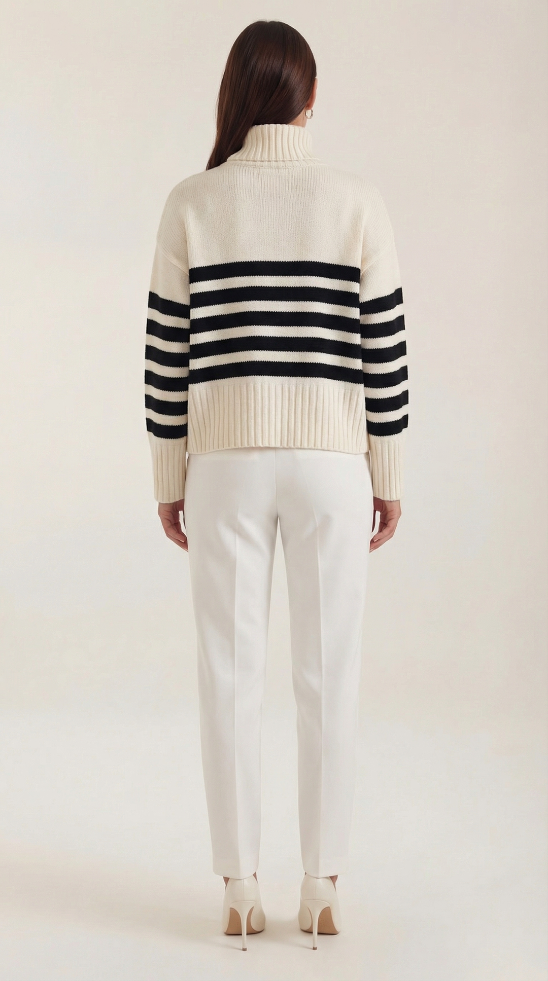 Suéter Oversized a Rayas