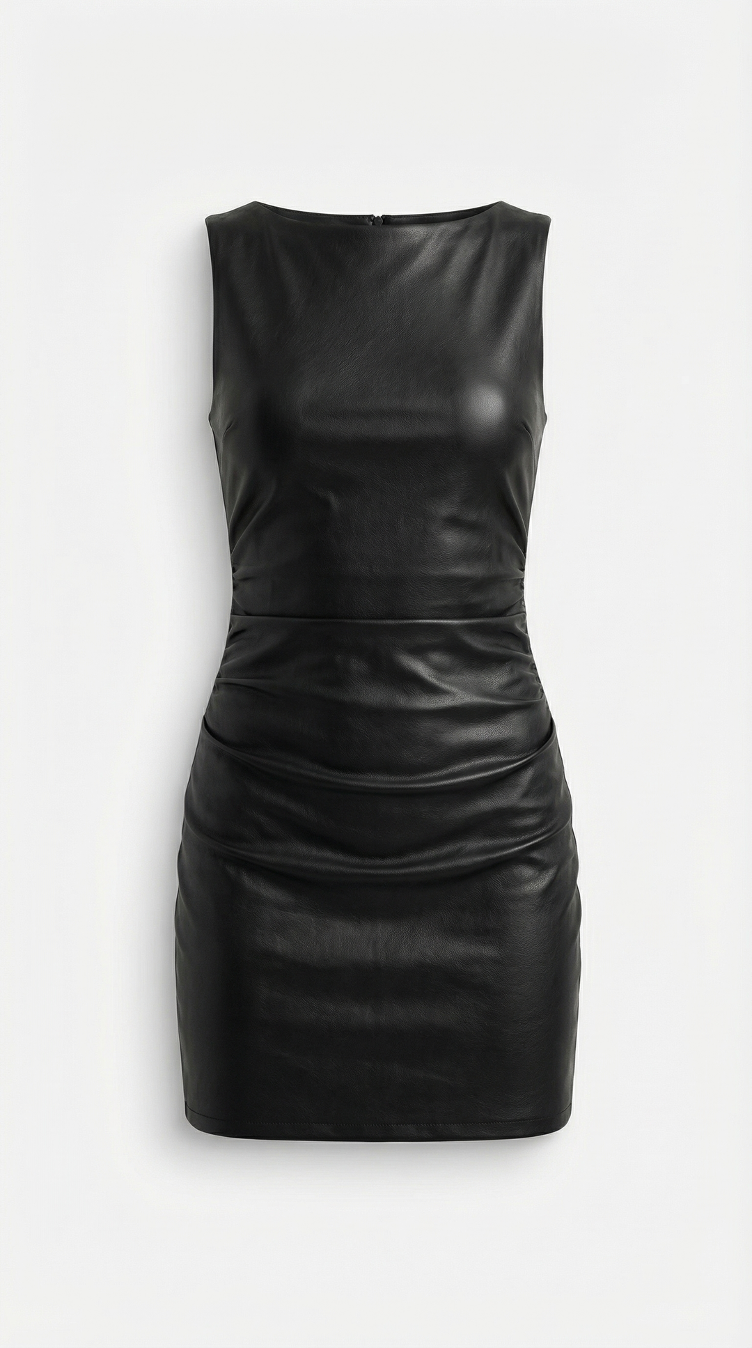 Mini Vestido Bernice de Piel Sintética