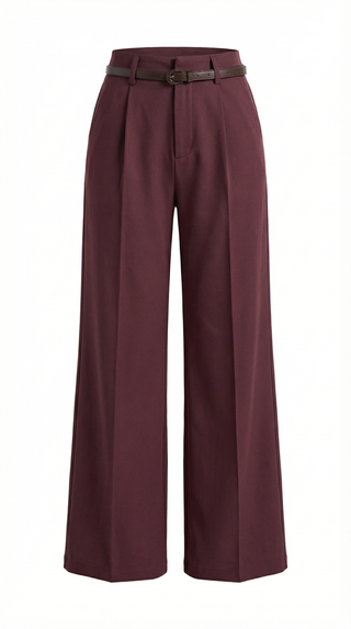 Bertha Pantalones Amplios de Tela