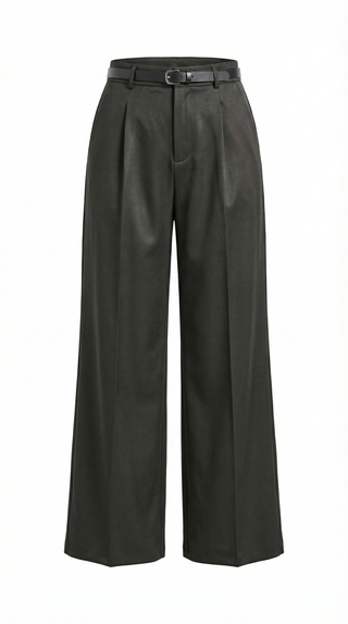 Bertha Pantalones Amplios de Tela