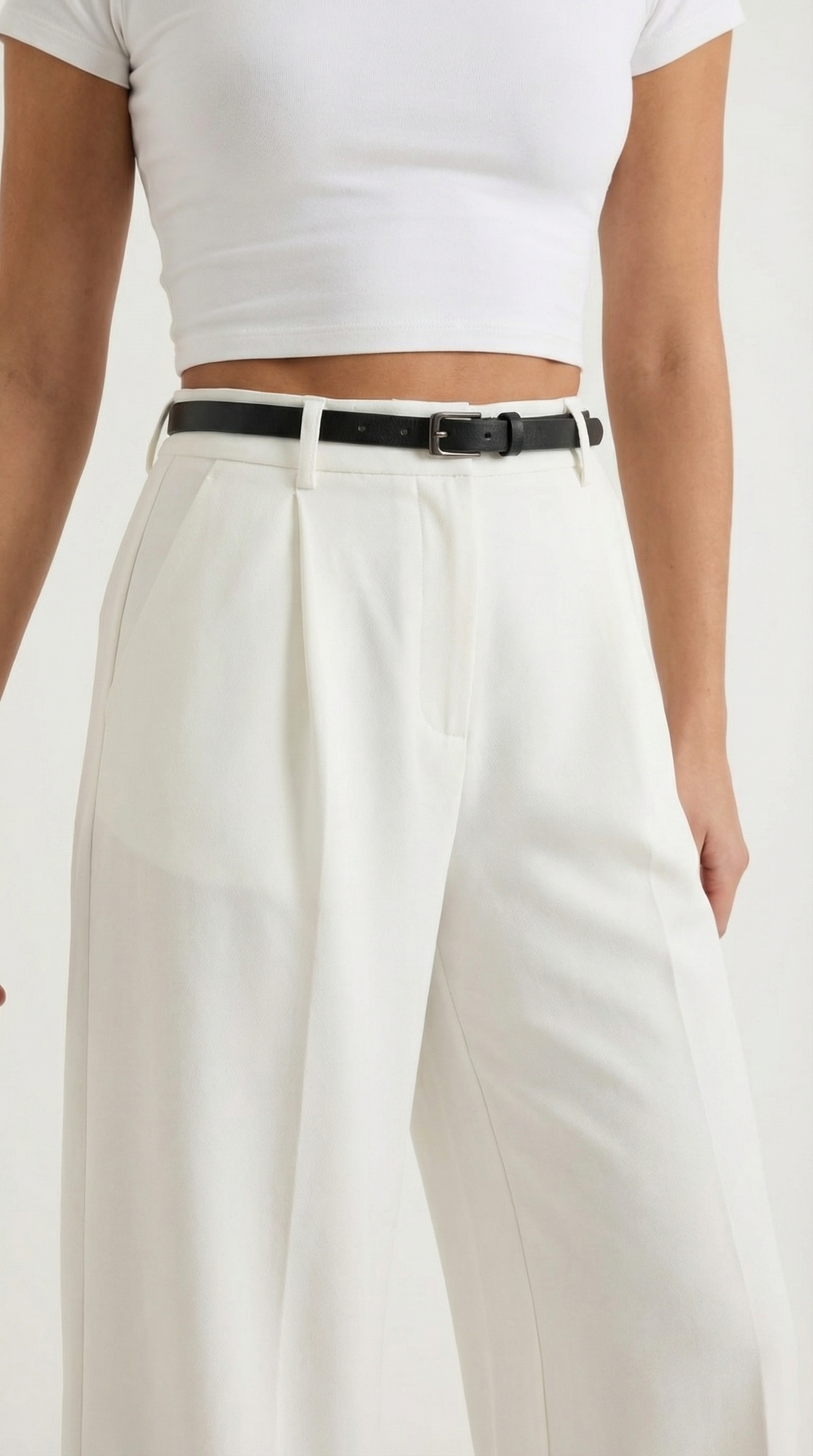 Bertha Pantalones Amplios de Tela