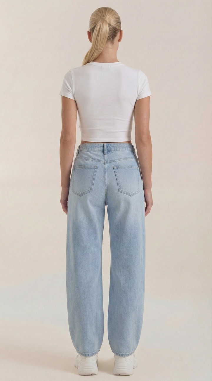 Pantalones Bridget de corte amplio