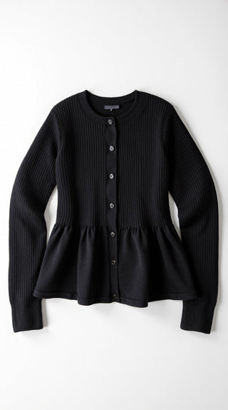 Cardigan Diana con Volantes y Botones