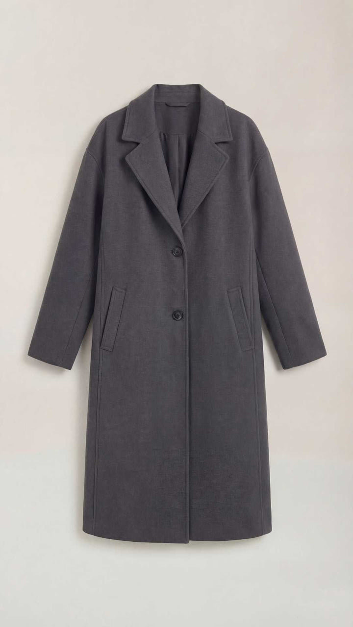 Diane Abrigo Oversized de Lana