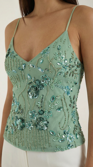 Camisón Dottie con Lentejuelas - Estilo Elegante
