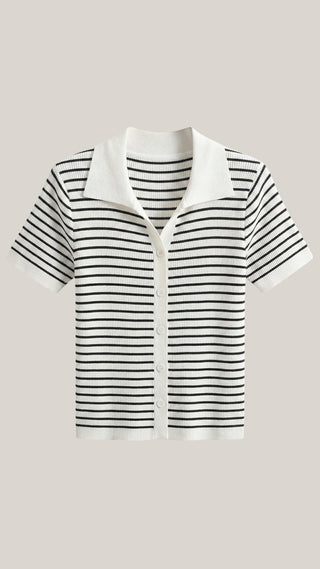 Top Rayé Edith Polo