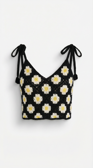 Blusa de Tirantes de Ganchillo Gretchen