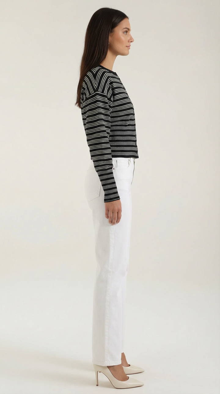 Rayado Cardigan Ida