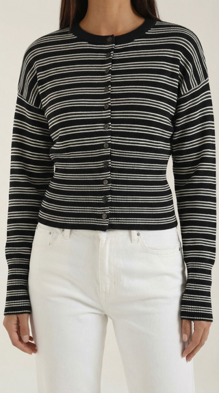 Rayado Cardigan Ida