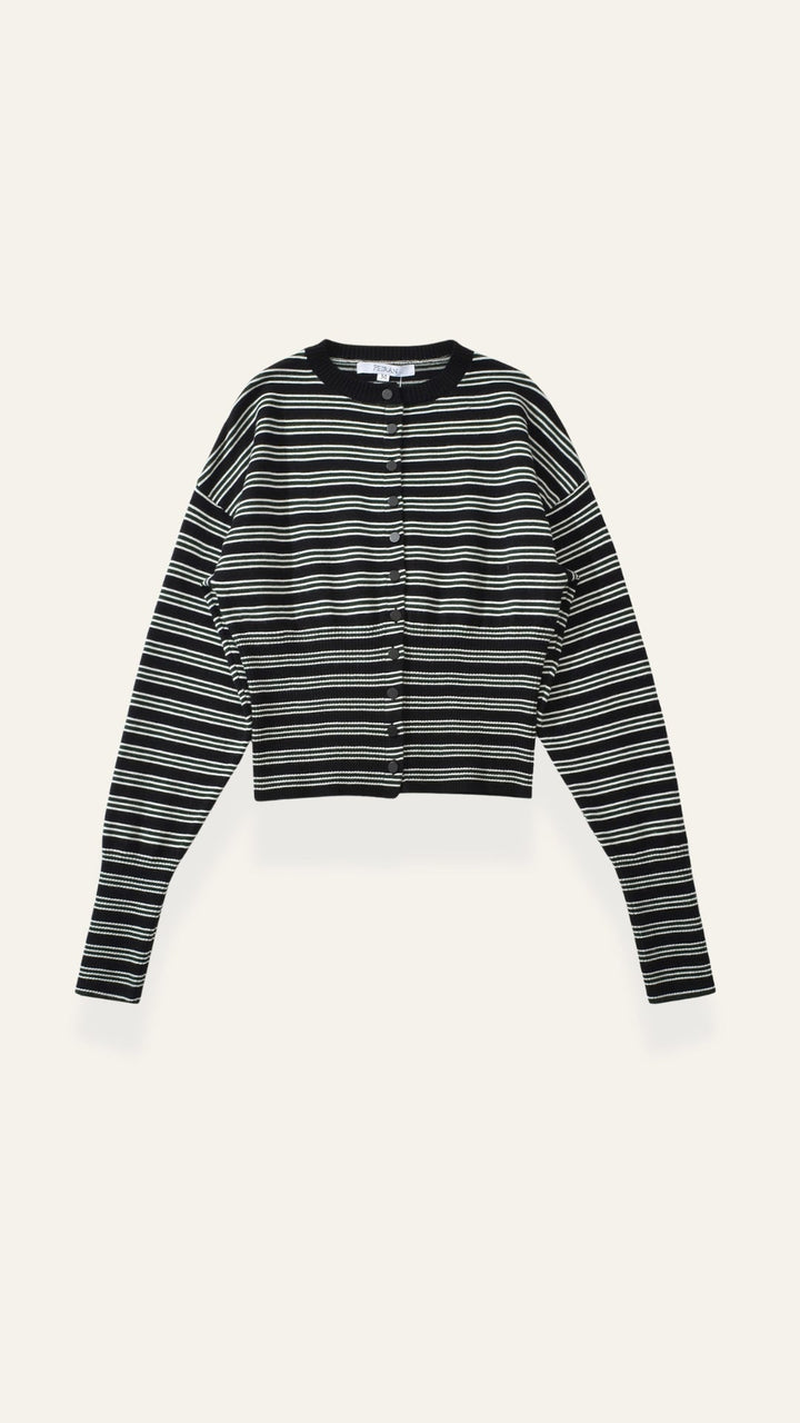 Rayado Cardigan Ida