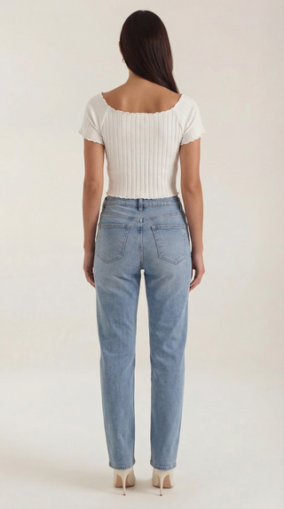Blusa Isabel de Manga Corta