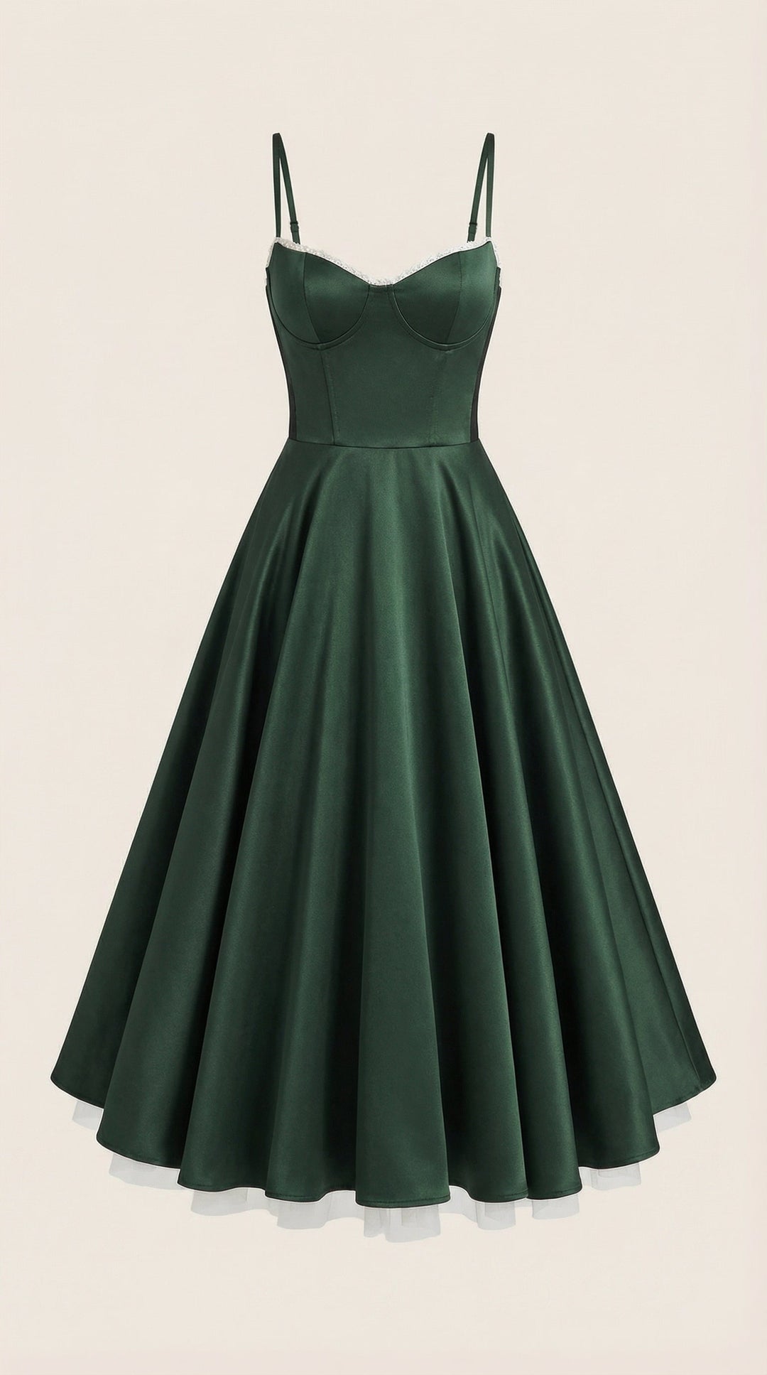 Isolde Tul Midi Dress
