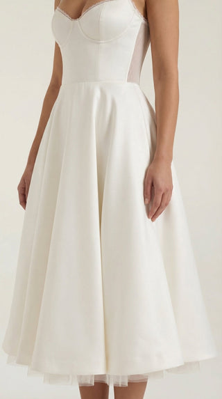 Isolde Tul Midi Dress