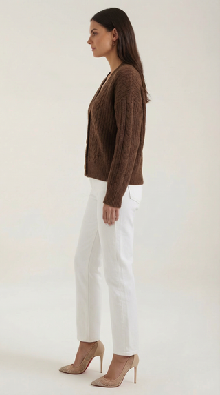 Suéter Oversize 'Janet' con Diseño de Trenzas