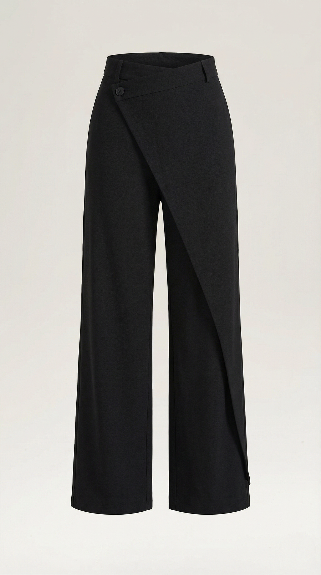 Asymmetric Denim Pants