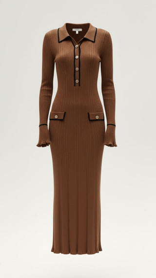 Vestido Largo de Punto Josephine