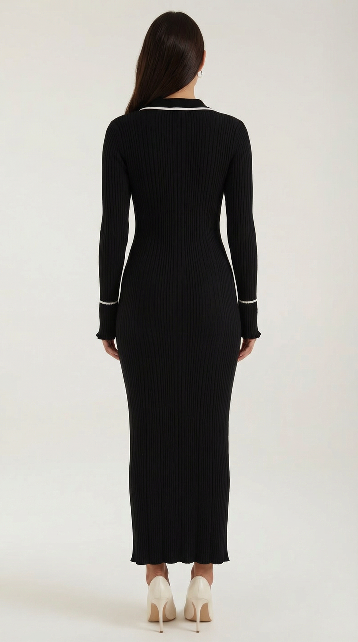Vestido Largo de Punto Josephine