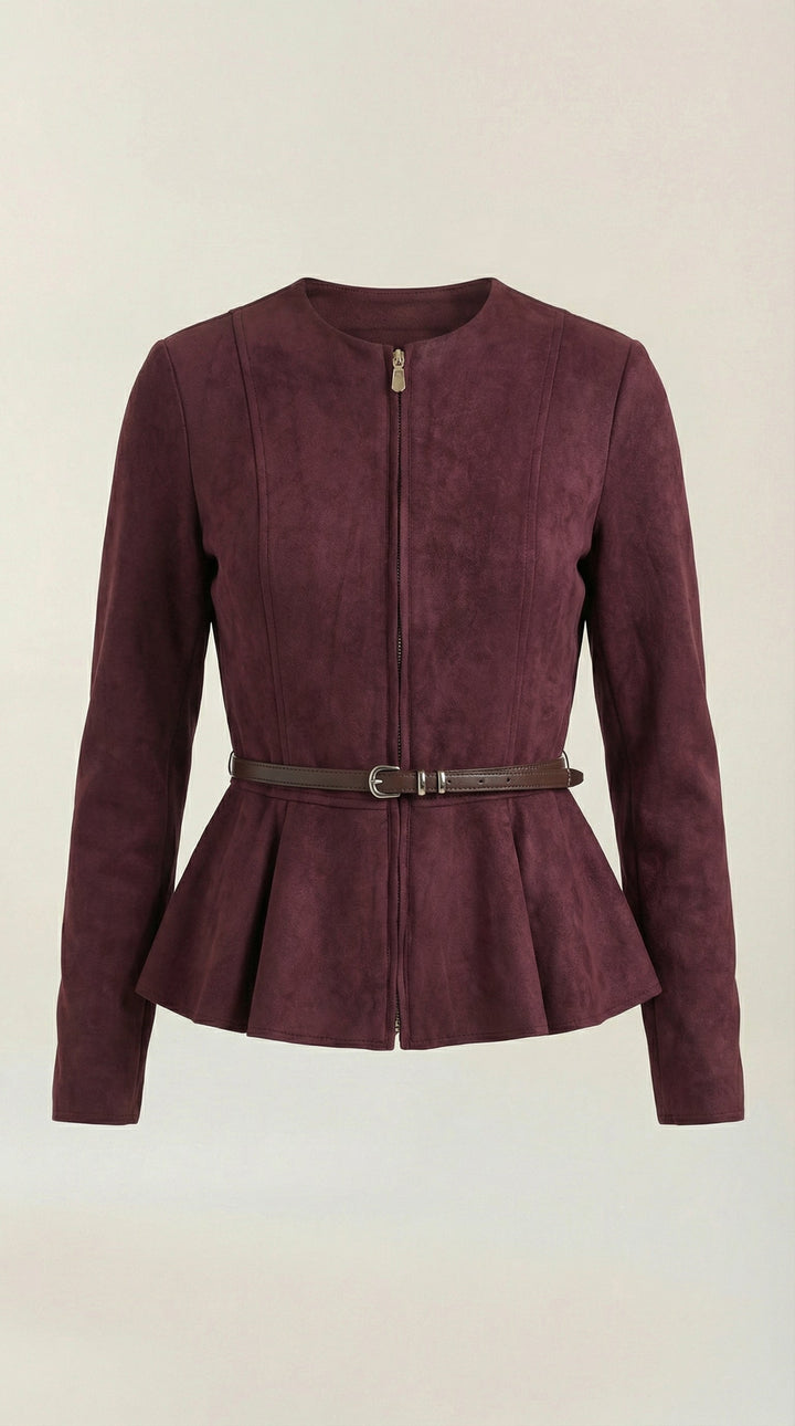 Chaqueta Josie con Detalle Peplum