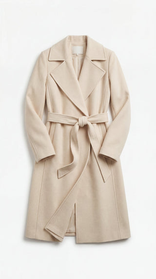 Wool Trench Coat Joyce with Belt