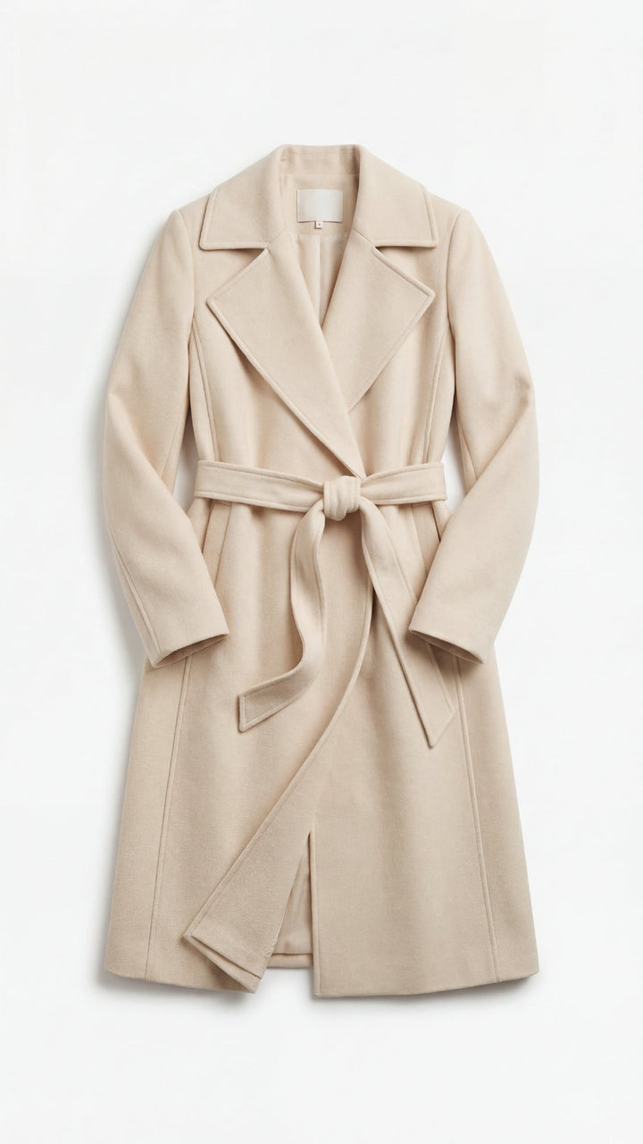 Wool Trench Coat Joyce with Belt