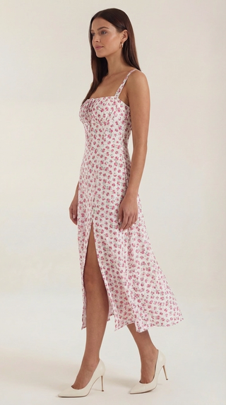 Vestido Midi de Verano Julia - Alta calidad