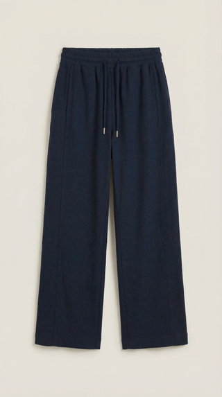 Jeans anchos Kendra con cordón