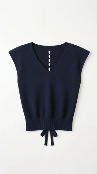 Blusa Kim con escote en V