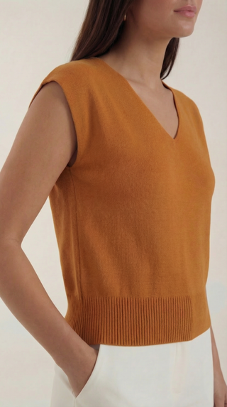 Blusa Kim con escote en V