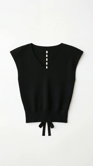 Blusa Kim con escote en V