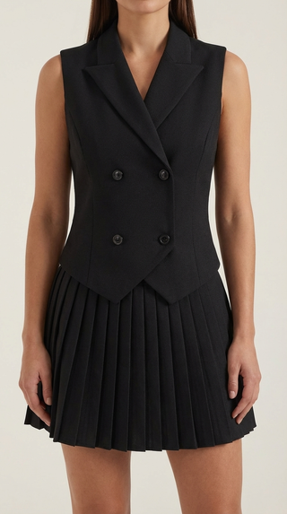 Conjunto Kimberly: Blazer, Chaleco y Falda