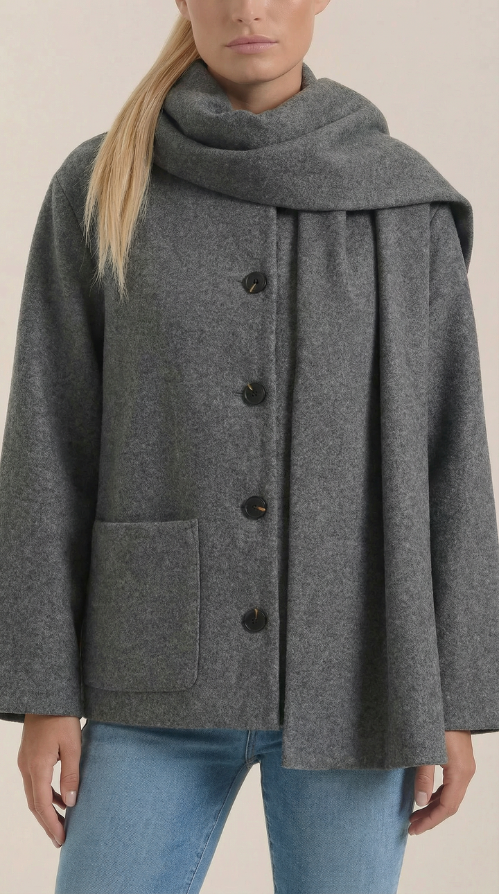 Kristina Gemütlicher Mantel-Cape