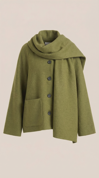 Kristina Gemütlicher Mantel-Cape
