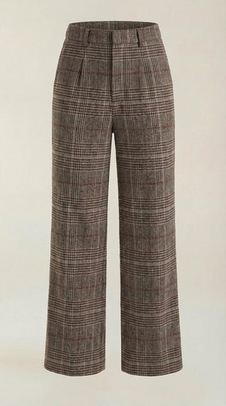 Pantalones de cuadros Leigh