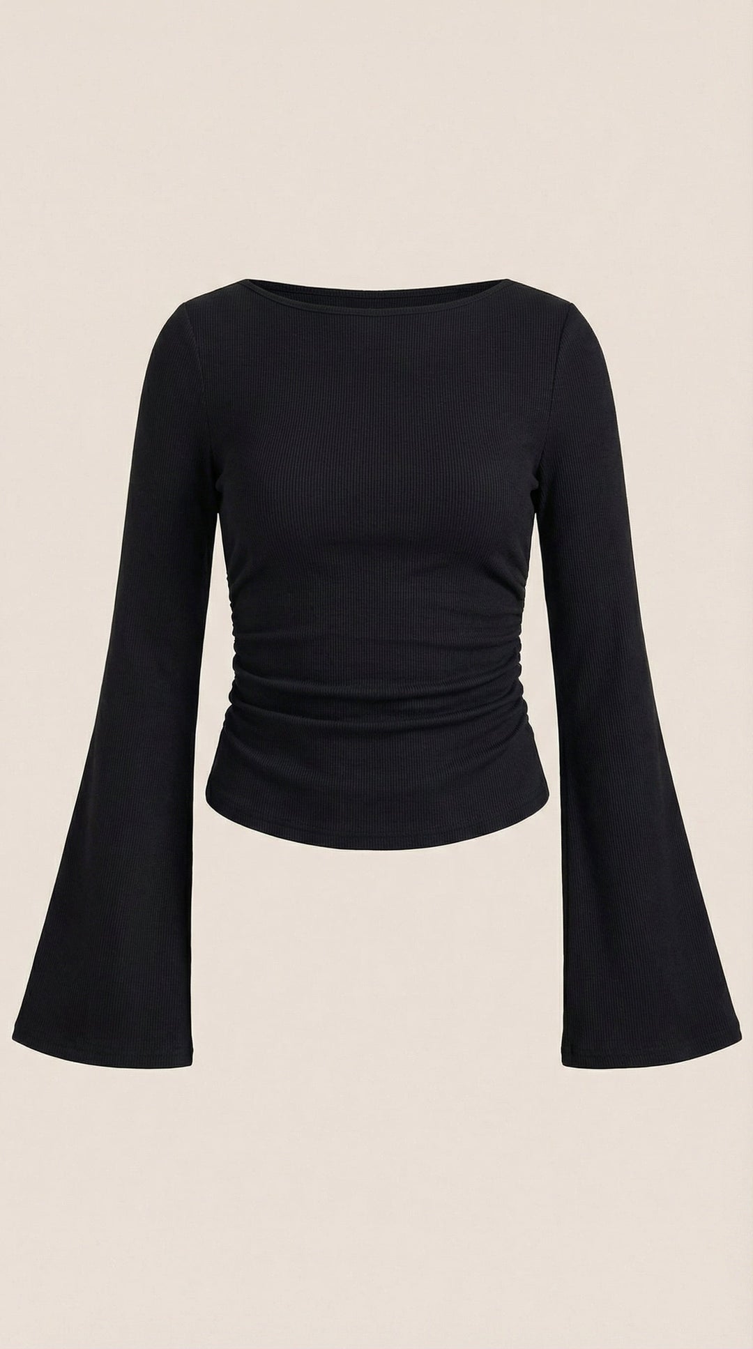 Larga Manga Blusa Leona