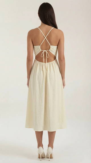 Linda Cutout Midi Dress