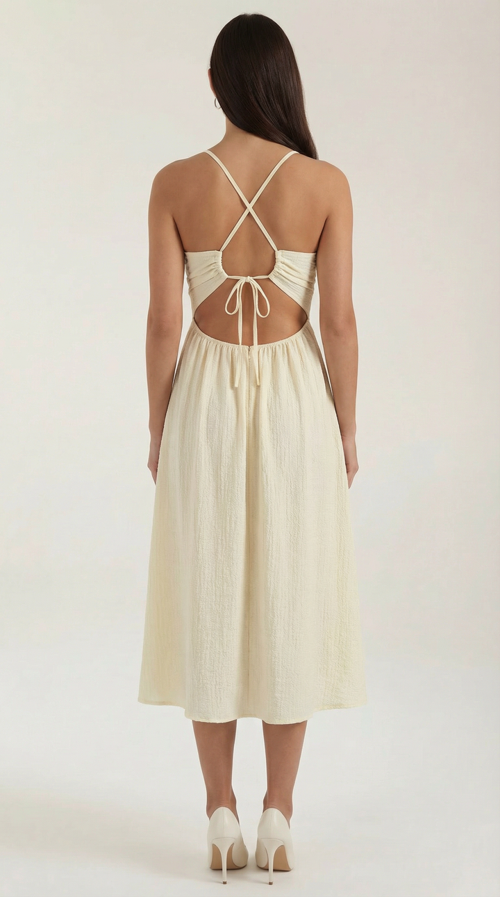 Linda Cutout Midi Dress