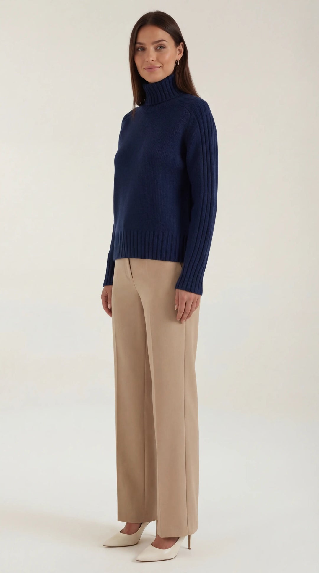 Suéter Oversize de Cuello Alto Lois