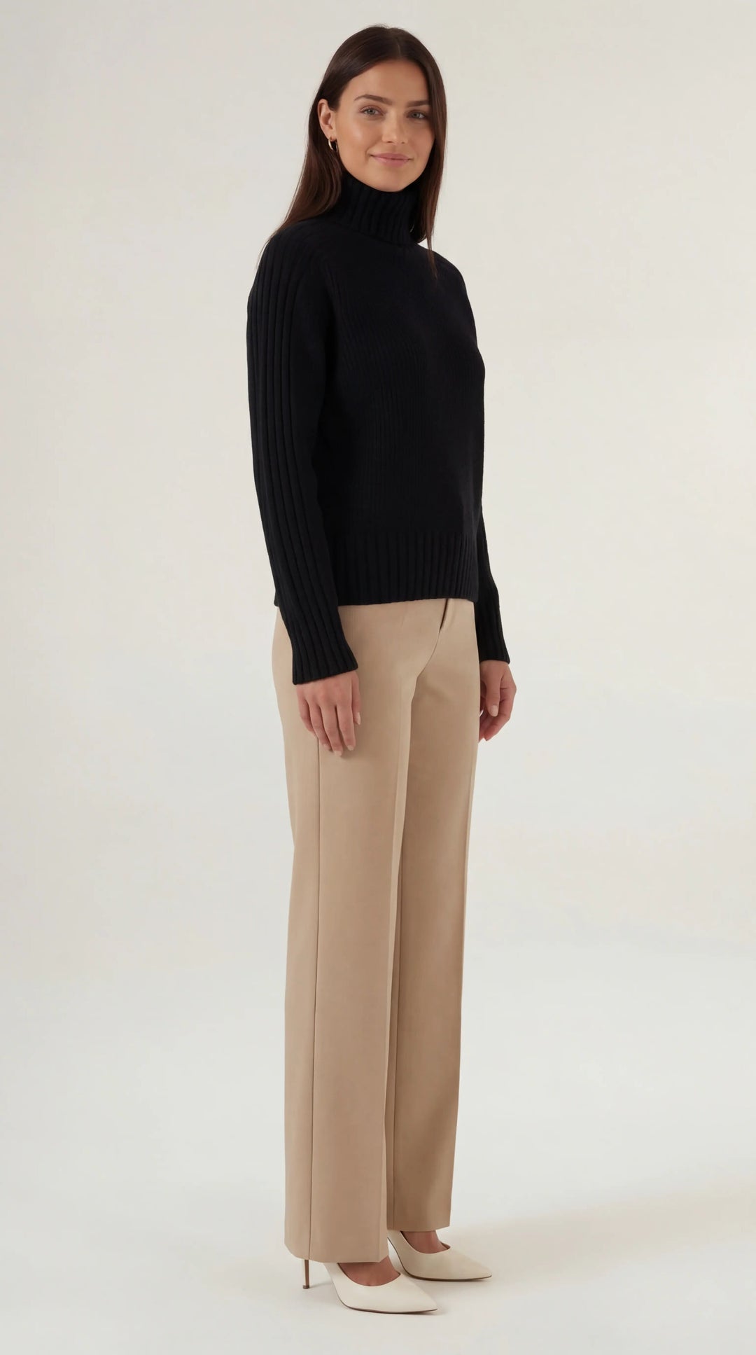 Suéter Oversize de Cuello Alto Lois