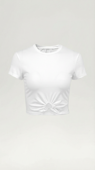 Camiseta de manga corta con estampado de luna