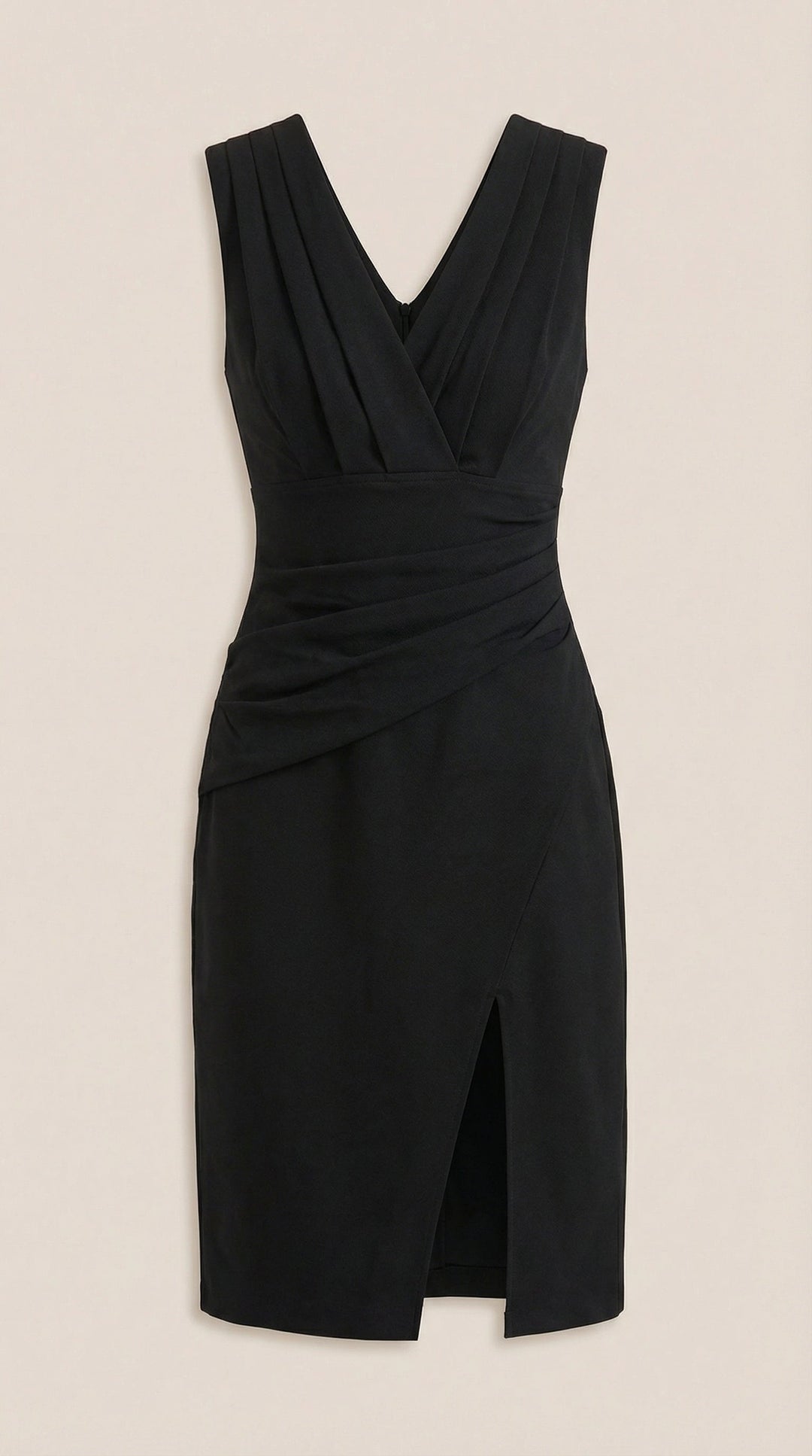 Vestido Midi Lydia con escote en forma de V
